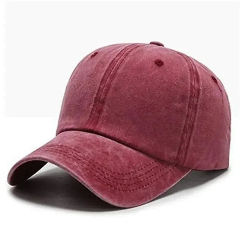 Solid Snapback Cap